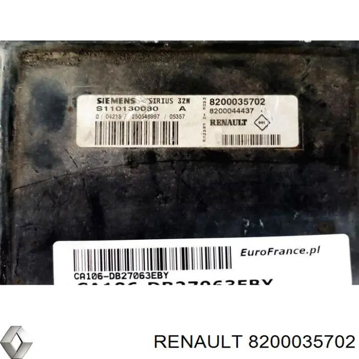 8200035702 Renault (RVI) 