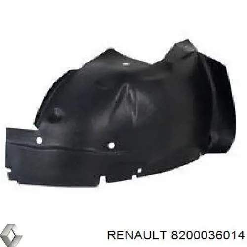 Купити 8200036014 Renault (RVI) Підкрилок переднього крила, правий передній