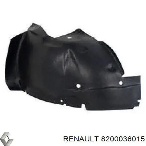 Підкрилок переднього крила, лівий передній Renault (RVI) 8200036015 ціна, від 17.15 USD