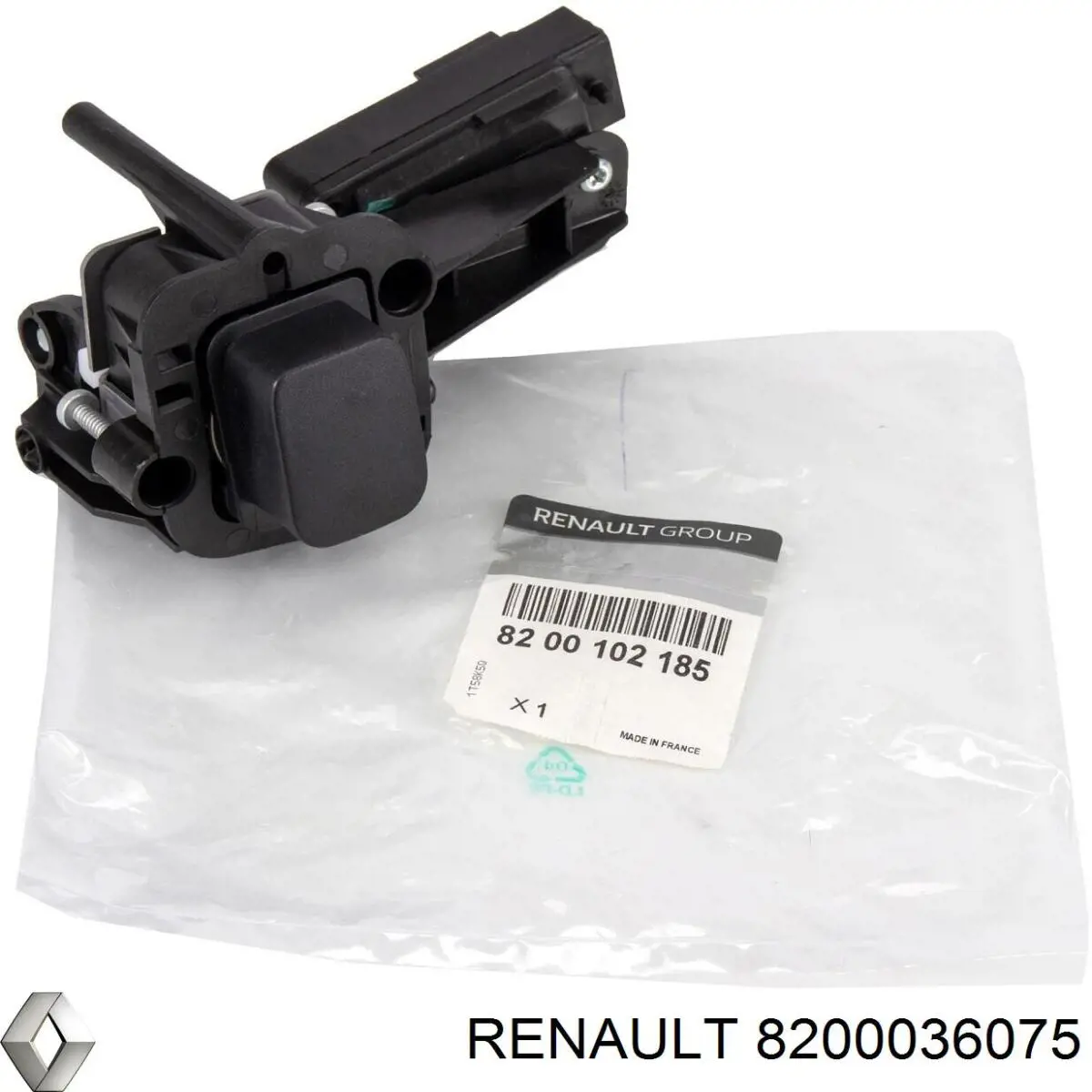 Молдинг бічний (зсувний) двері Renault (RVI) 8200036075 ціна, від 34.93 USD