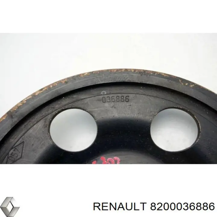 8200036886 Renault (RVI) Демпфер колінвалу