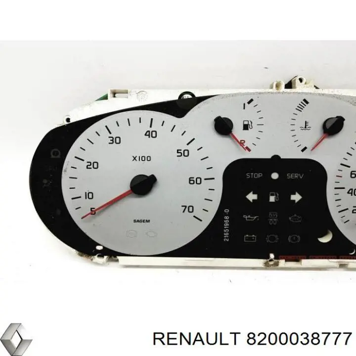 8200038777 Renault (RVI) Щиток приладів додатковий