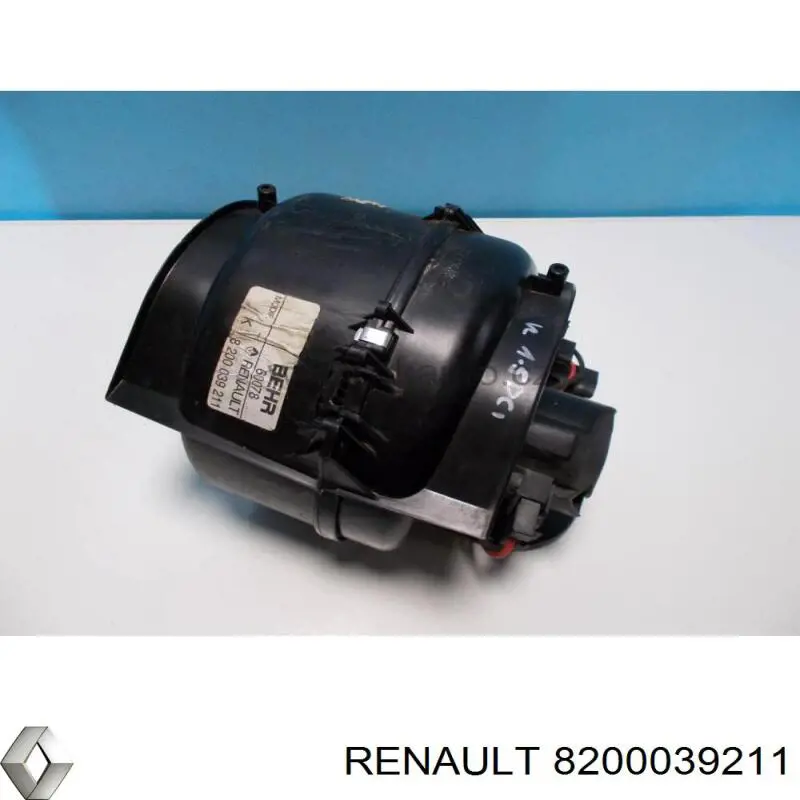 Вентилятора пічки 8200039211 Renault (RVI)