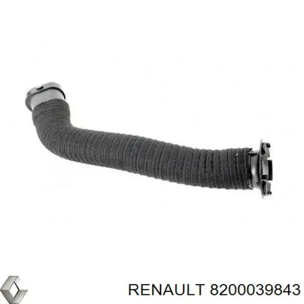Патрубок повітряний, вхід повітряного фільтра Renault (RVI) 8200039843 ціна, від 38.15 USD