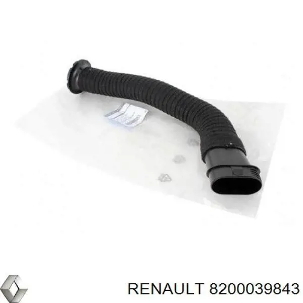 8200039843 Renault (RVI) патрубок повітряний, вхід повітряного фільтра
