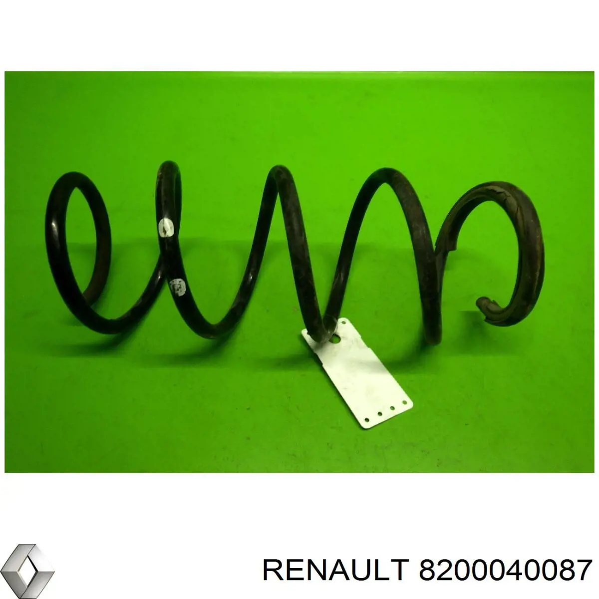 Пружина передня 8200040087 Renault (RVI)