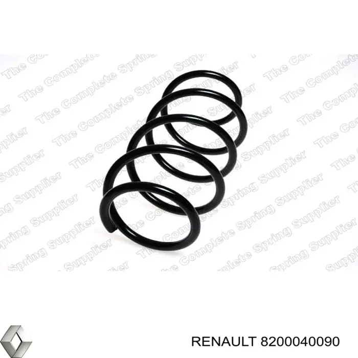 Пружина передня 8200040090 Renault (RVI)