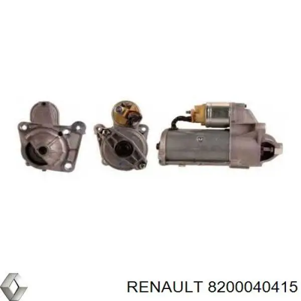 Стартер Renault (RVI) 8200040415 ціна, від 36.64 USD