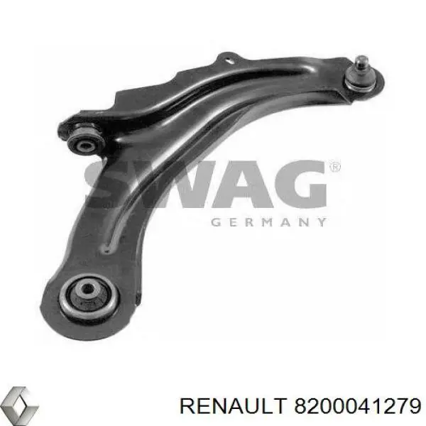 Купити 8200041279 Renault (RVI) Лівий важіль передній нижній підвіски
