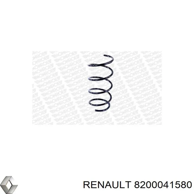 Купити 8200041580 Renault (RVI) Гвинтова пружина підвіска