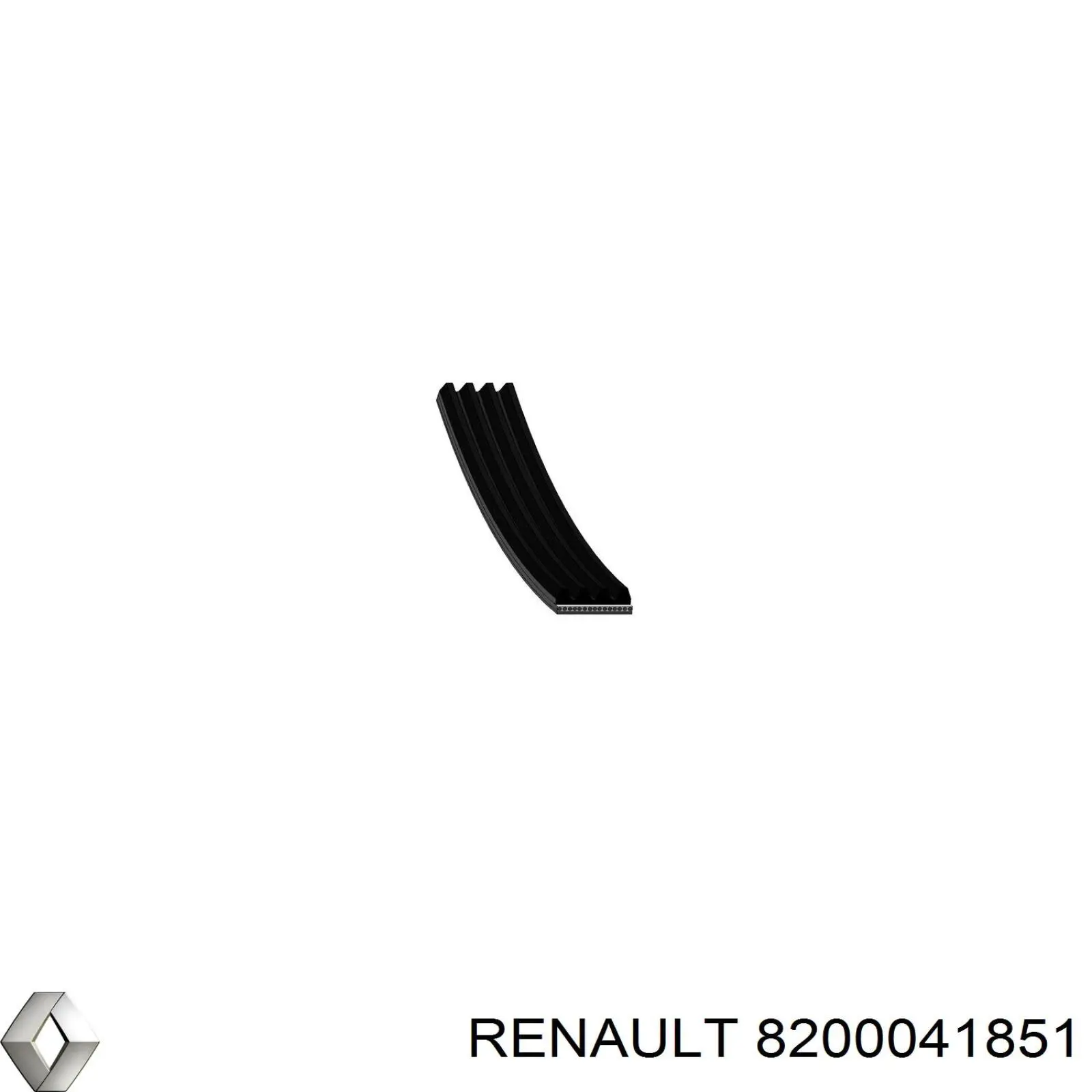 Купити 8200041851 Renault (RVI) Ремінь генератора