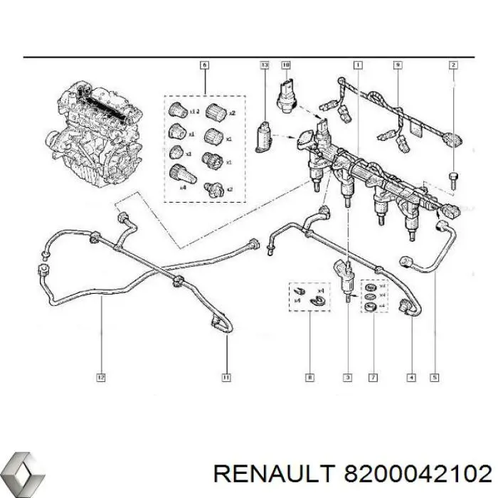 Купити 8200042102 Renault (RVI) 
