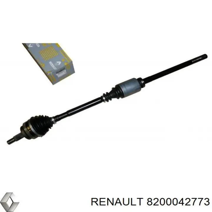 Піввісь (привід) передня, права 8200042773 Renault (RVI)