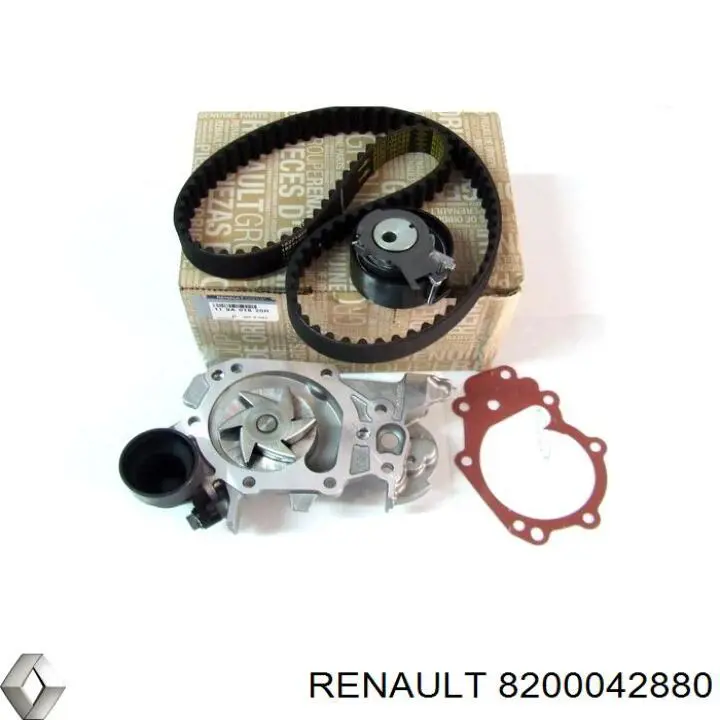 Помпа водяна, (насос) охолодження 8200042880 Renault (RVI)