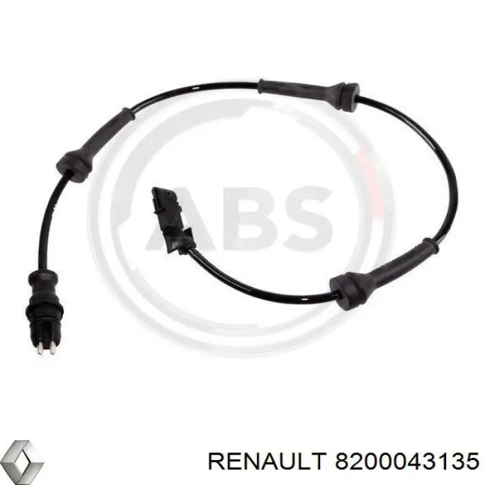 Датчик ABS передній Renault (RVI) 8200043135 ціна, від 22.43 USD
