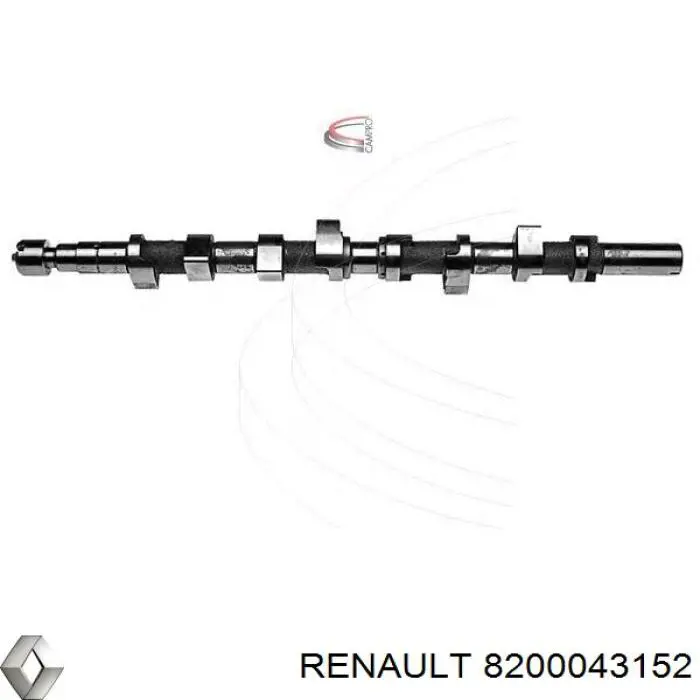 Розподілвал двигуна Renault (RVI) 8200043152 ціна, від 146.14 USD
