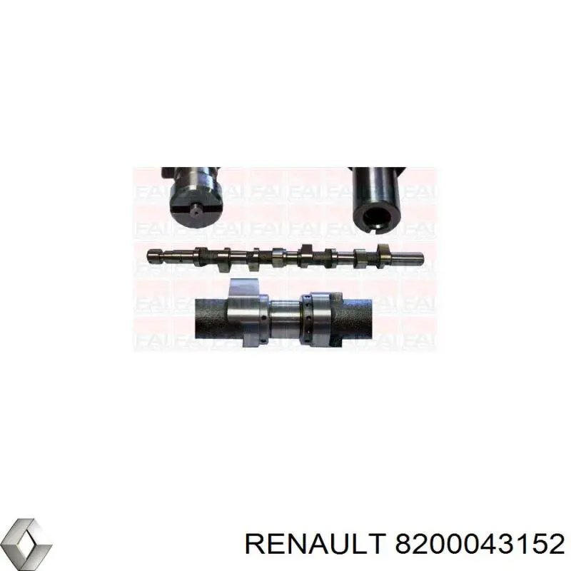 8200043152 Renault (RVI) розподілвал двигуна