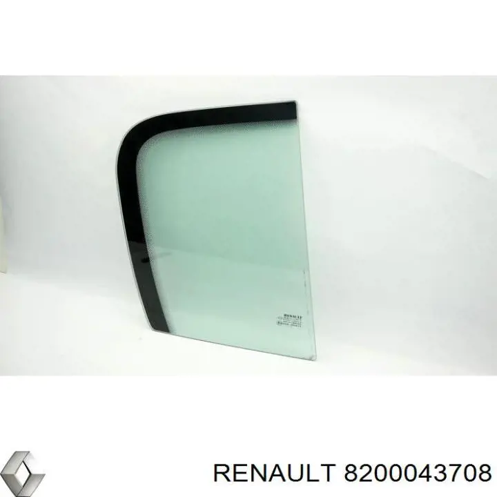 8200043708 Renault (RVI) Скло кутове дверей задніх