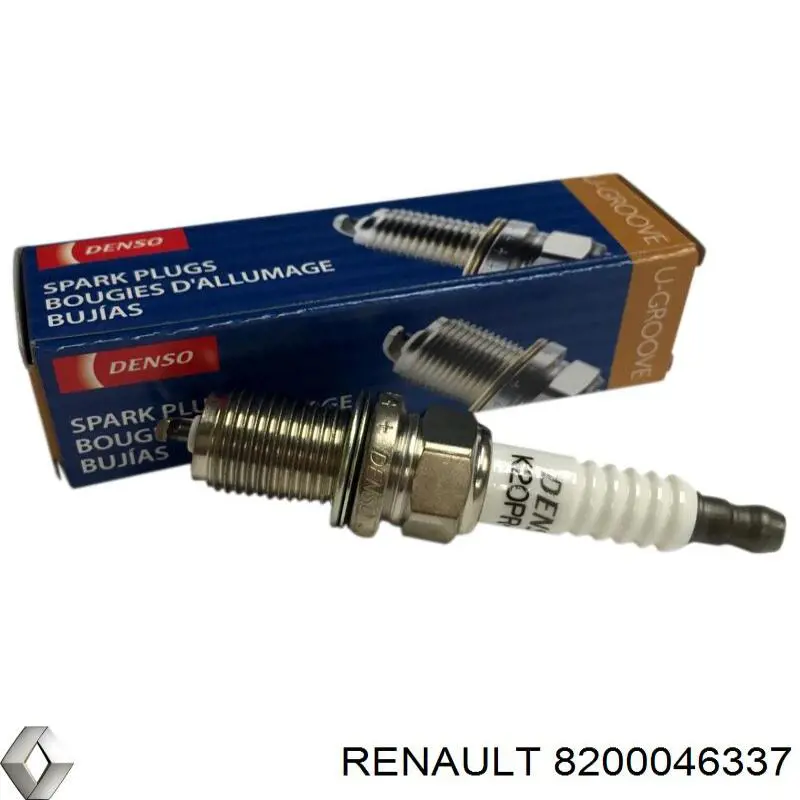8200046337 Renault (RVI) свіча запалювання
