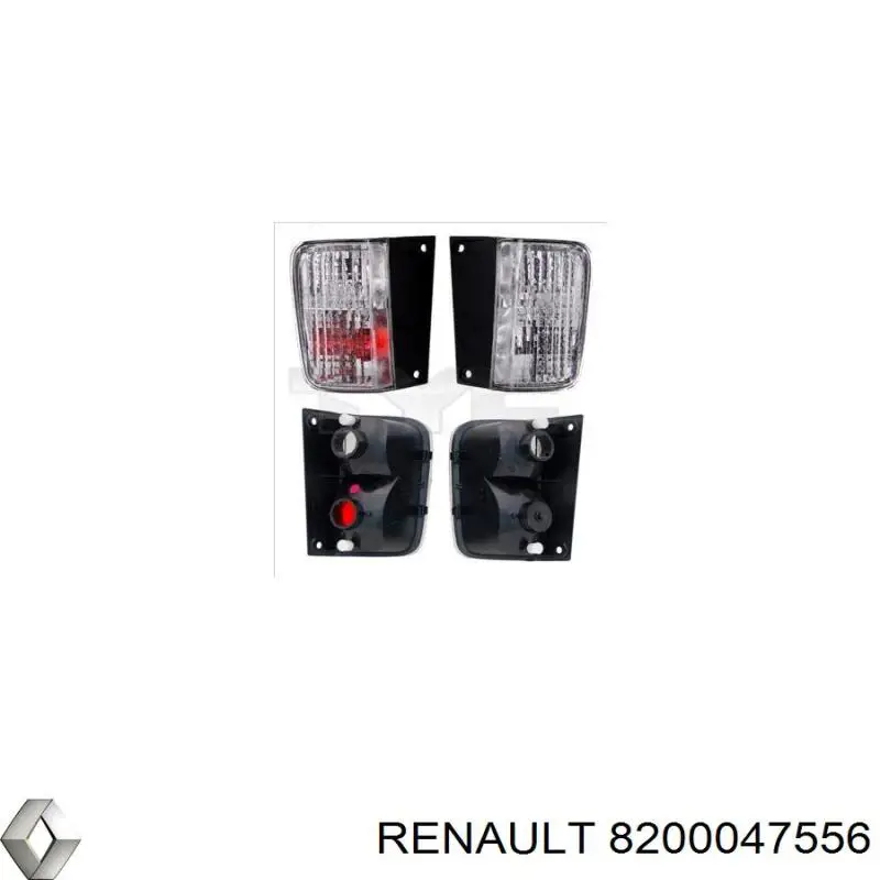 Купити 8200047556 Renault (RVI) Ліхтар заднього ходу правий