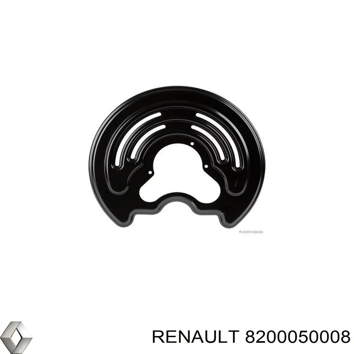 8200050008 Renault (RVI) захист гальмівного диска заднього, лівого