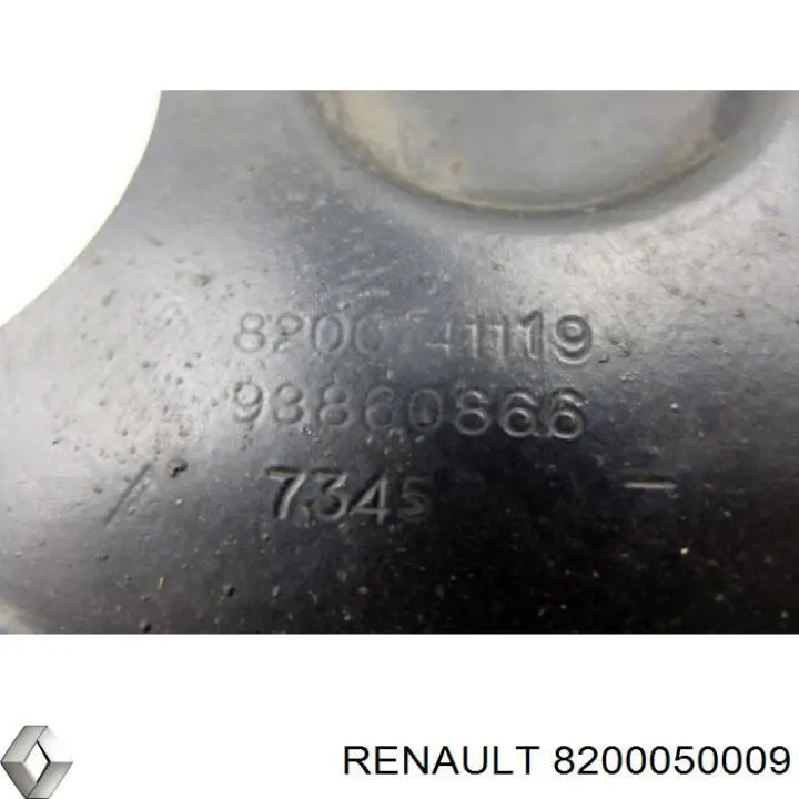 8200050009 Renault (RVI) захист гальмівного диска заднього, правого