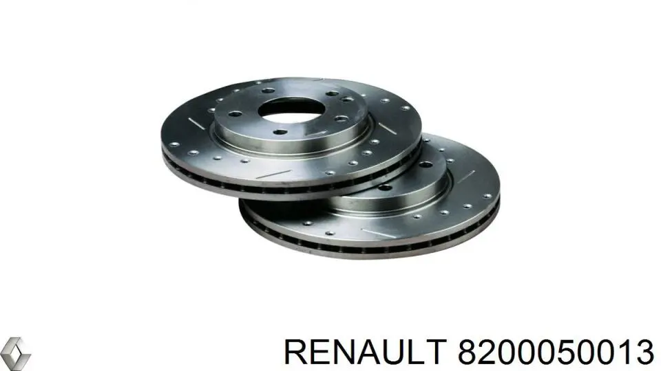 Гальмівні диски 8200050013 Renault (RVI)