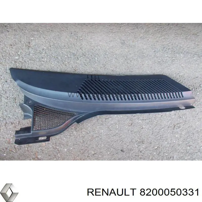 Решітка склоочисників, права Renault (RVI) 8200050331 ціна, від 10.14 USD
