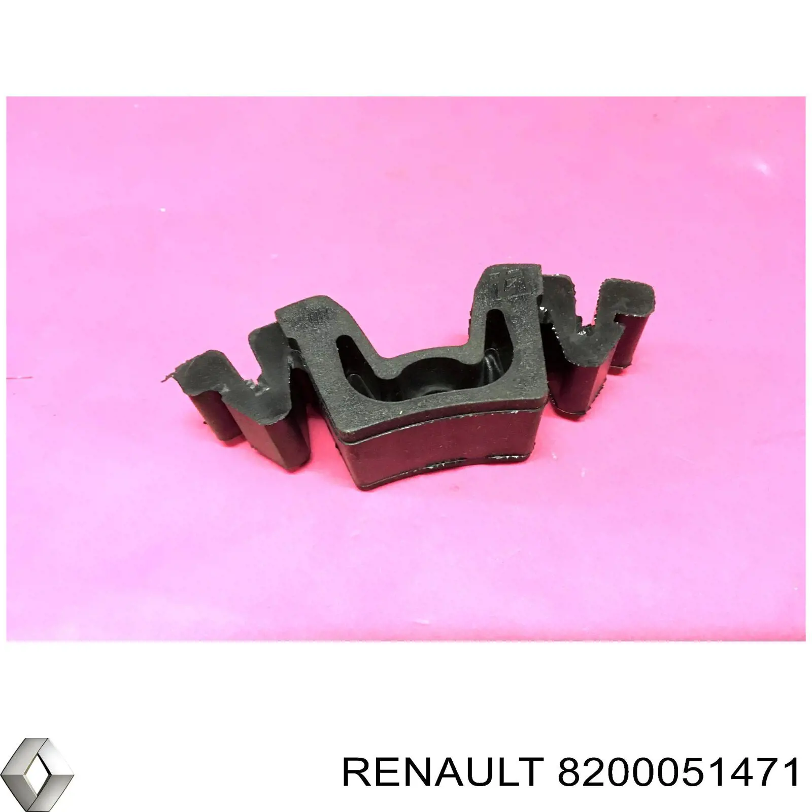 Подушка кріплення радіатора верхня Renault Megane 2 (KM0) (Рено Меган)