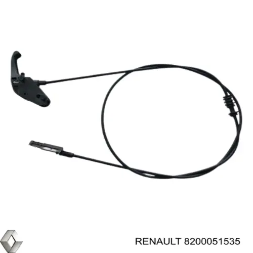 Трос відкриття капота Renault (RVI) 8200051535 ціна, від 7.89 USD