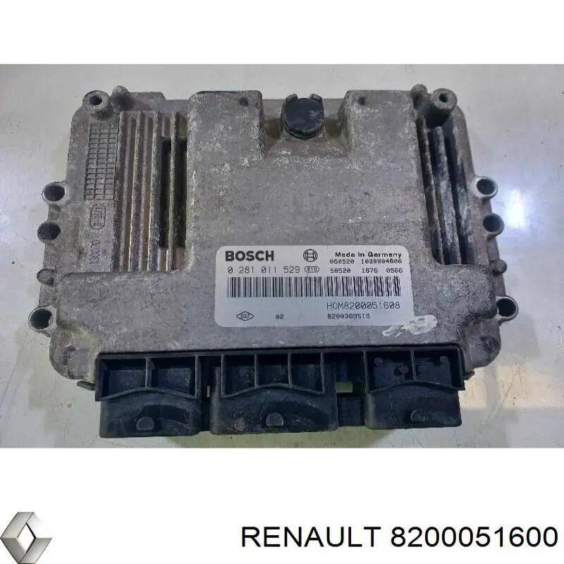 Модуль (блок) керування (ЕБУ) двигуном 8200389543 Renault (RVI)