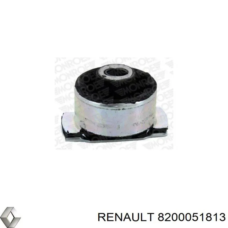 Сайлентблок задньої балки/підрамника 8200051813 Renault (RVI)