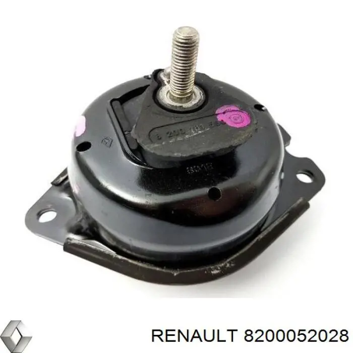 Подушка (опора) двигуна, права нижня 8200052028 Renault (RVI)