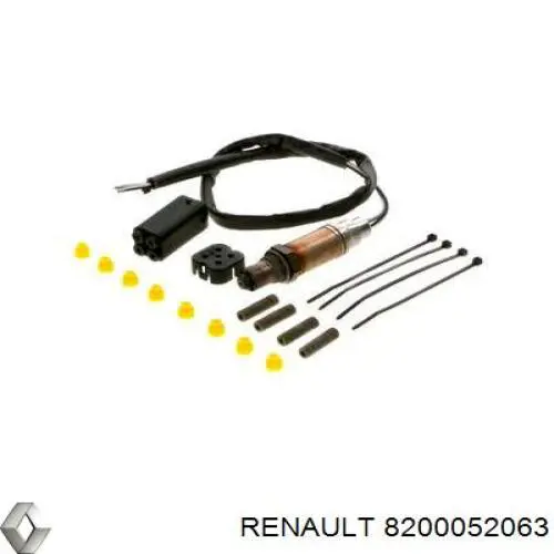 Лямбда датчик кисню Renault (RVI) 8200052063 ціна, від 41.15 USD