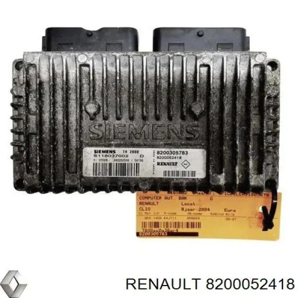 Модуль (ЕБУ) АКПП електронний Renault Laguna 2 (KG0) (Рено Лагуна)