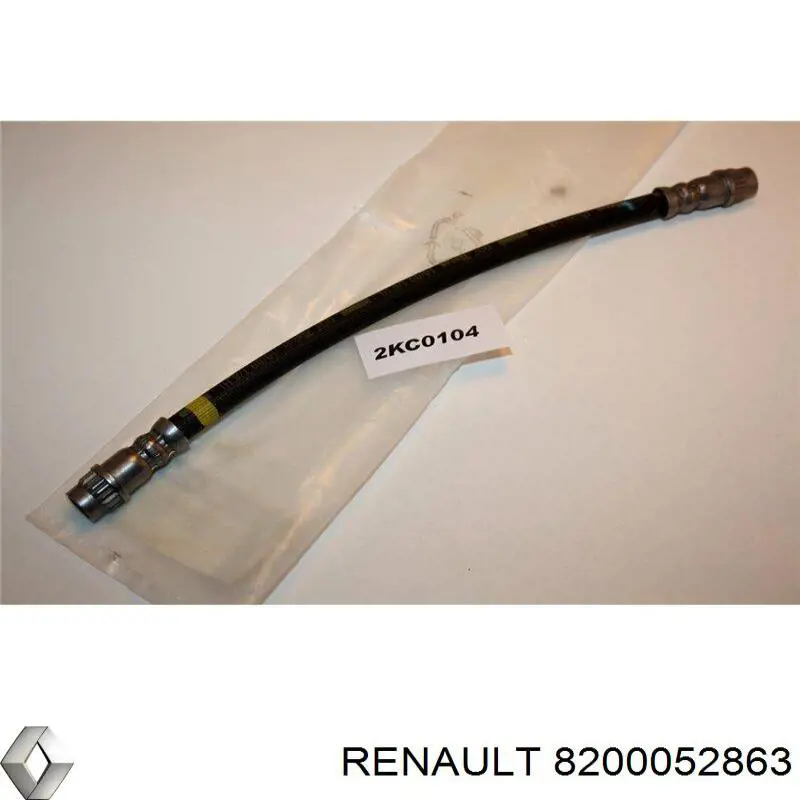 Купити 8200052863 Renault (RVI) Шланг гальмівний задній