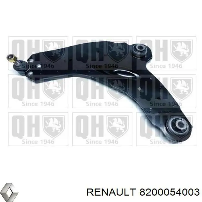 Купити 8200054003 Renault (RVI) Лівий важіль передній нижній підвіски