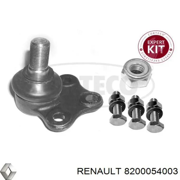Важіль передній лівий Renault (RVI) 8200054003 ціна, від 52.04 USD