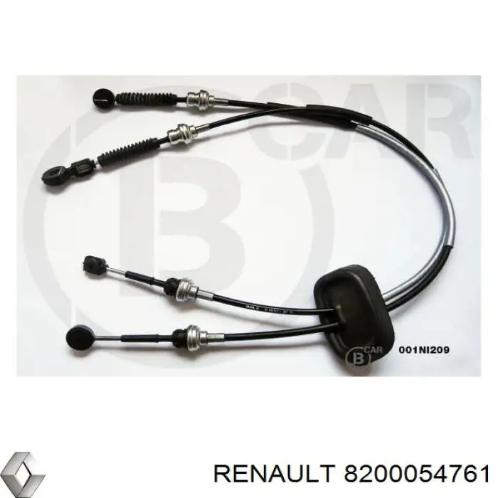 Купити 8200054761 Renault (RVI) Трос перемикання передач