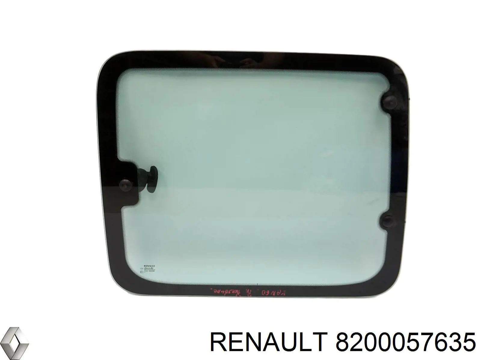Скло бічної зсувної двері, правої Renault (RVI) 8200057635 ціна, від 25.34 USD