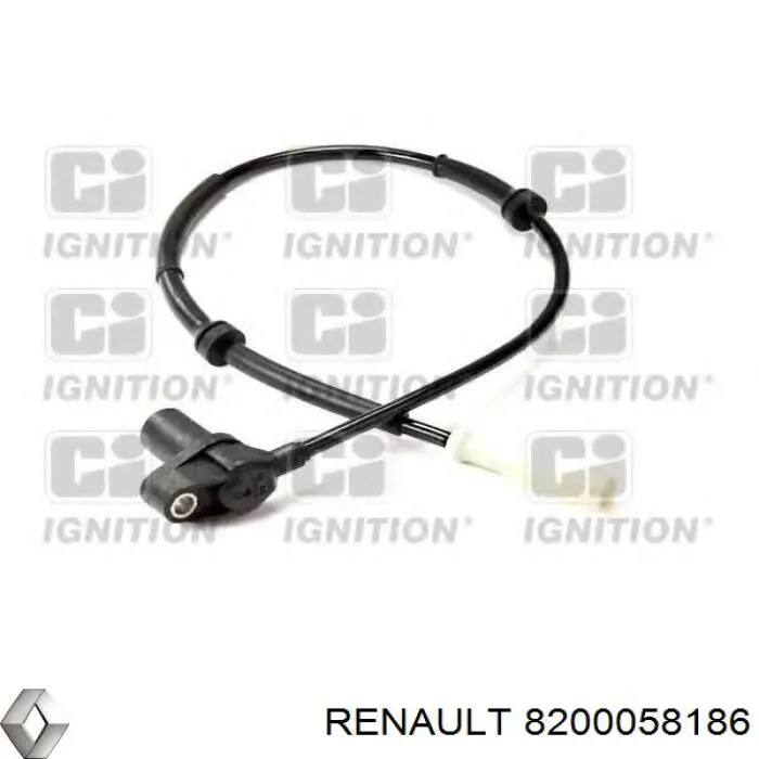 Датчик ABS передній Bremi 51466 ціна, від 28.79 USD