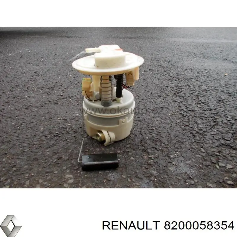 Модуль паливного насосу, з датчиком рівня палива Renault Twingo 1 (C06) (Рено Твінго)