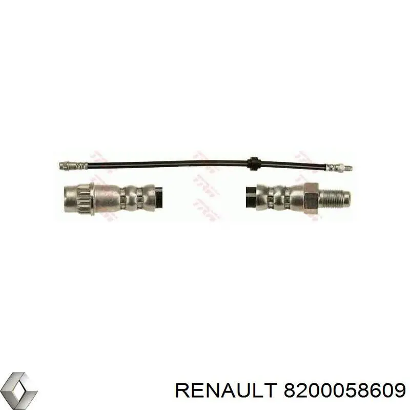 8200058609 Renault (RVI) шланг гальмівний передній