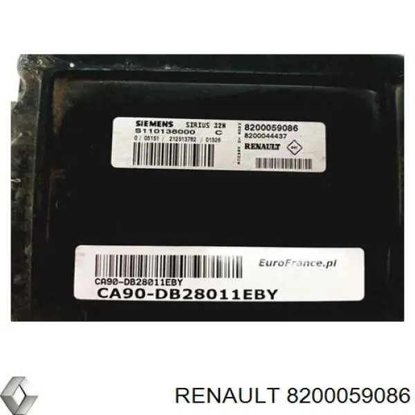 Блок двигуна Renault (RVI) 8200059086