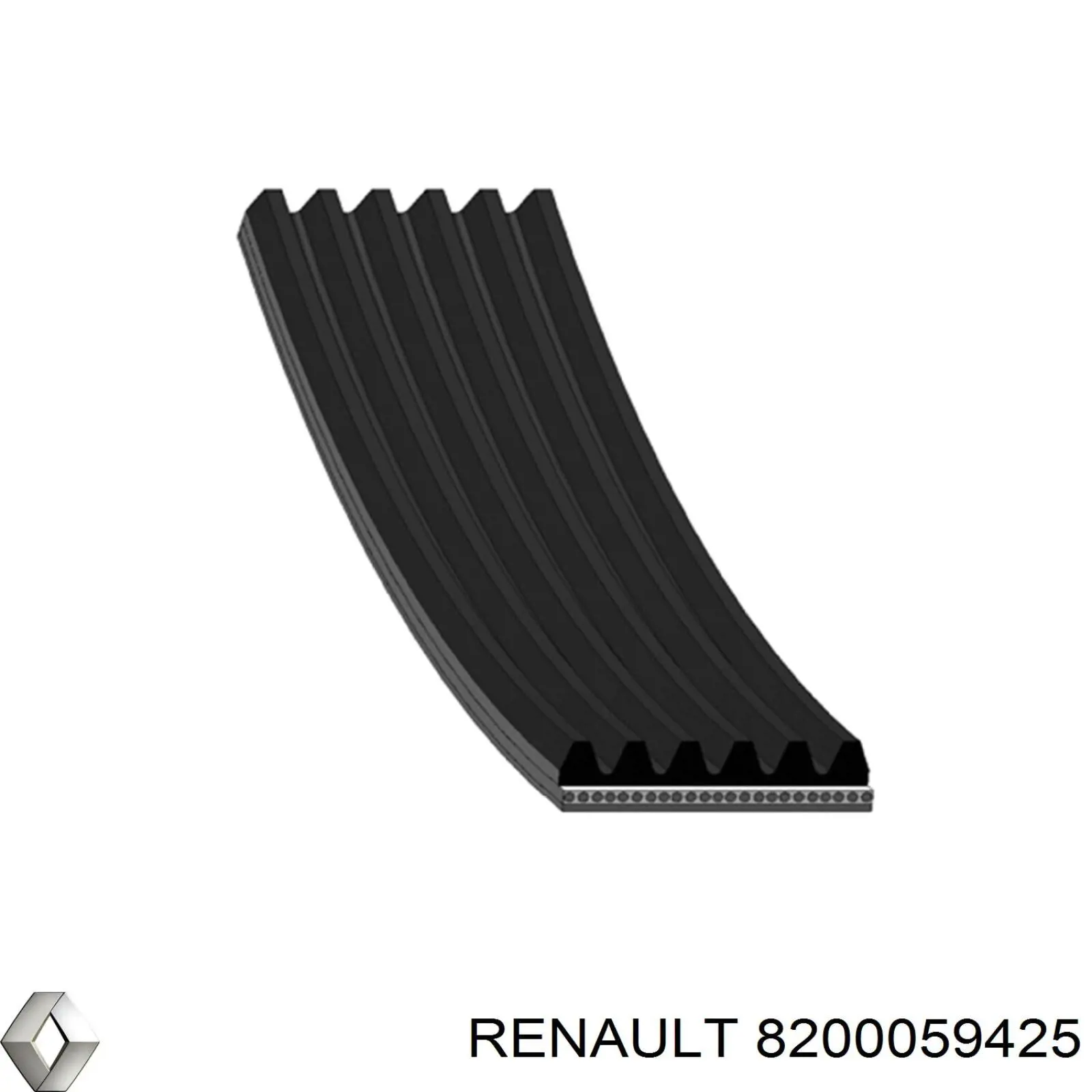 8200059425 Renault (RVI) ремінь приводний, агрегатів