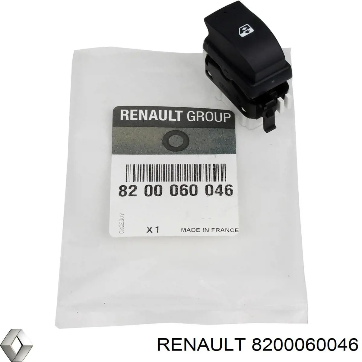 8200060046 Renault (RVI) Кнопковий блок керування склопідіймачами передній правий
