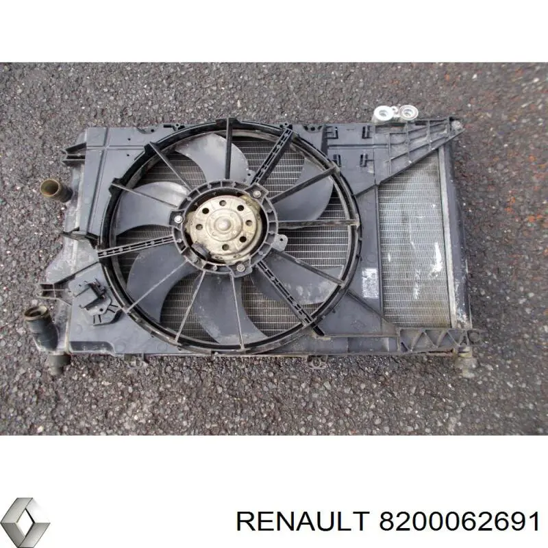 8200062691 Renault (RVI) радіатор охолодження двигуна