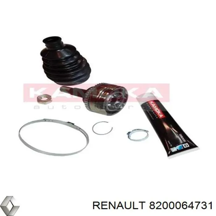 Привід передній лівий Renault (RVI) 8200064731 ціна, від 66.63 USD