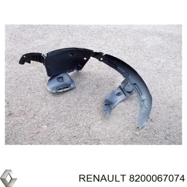 8200067074 Renault (RVI) підкрилок переднього крила, лівий