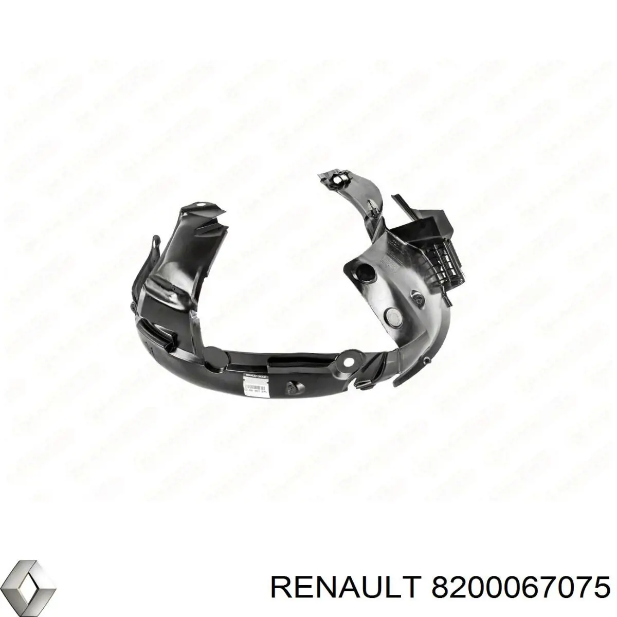 Подкрильнікі переднього крила, правий Renault (RVI) 8200067075 ціна, від 14.54 USD